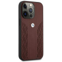 Pouzdro BMW Curve Perforate pro iPhone 13 Pro / 13 - červené