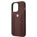 Pouzdro BMW Curve Perforate pro iPhone 13 Pro / 13 - červené