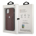 Kryt BMW Curve Perforate iPhone 13 mini – červená