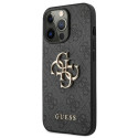 Kryt Guess 4G BIG METAL LOGO iPhone 13 Pro šedá