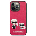 Kryt Karl Lagerfeld IKONIK iPhone 13 Pro - fuchsia