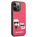 Kryt Karl Lagerfeld IKONIK iPhone 13 Pro - fuchsia