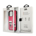 Kryt Karl Lagerfeld IKONIK iPhone 13 Pro - fuchsia