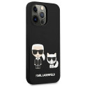 Kryt Karl Lagerfeld IKONIC iPhone 13 Pro black/black