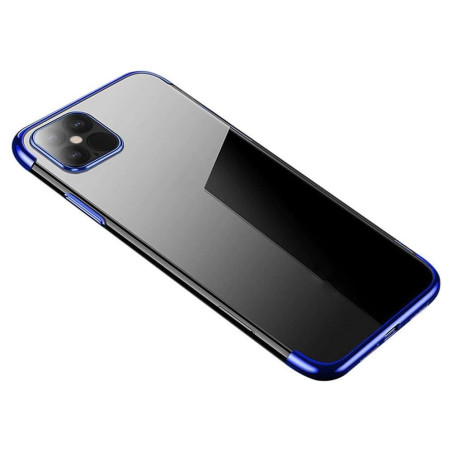 Kryt Hurtel CLEAR COLOR 0.3mm pro iPhone 13 mini – modrá
