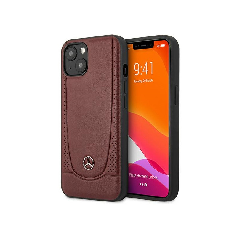 Kryt Mercedes Urban Line pro iPhone 13 mini - červený