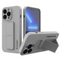 Kryt Wozinsky Kickstand Case pro iPhone 13 mini - šedý