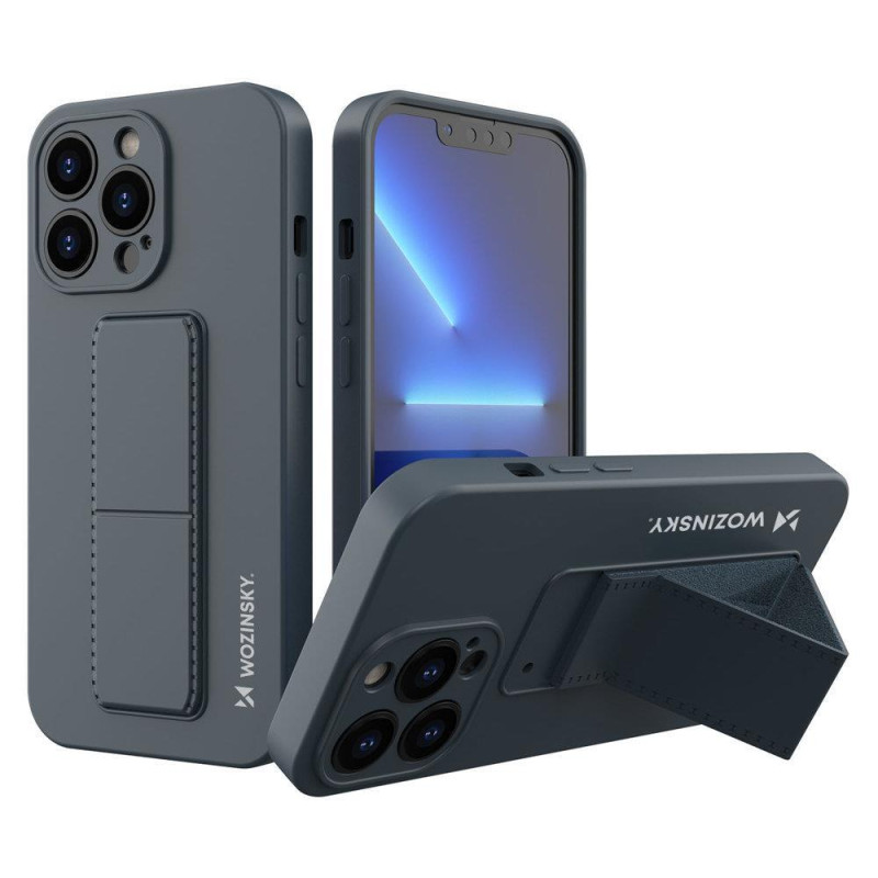 Kryt Wozinsky KICKSTAND CASE pro iPhone 13 mini - navy blue