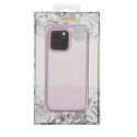 Kryt Kingxbar PLAIN SERIES iPhone 13 Pro – fialová