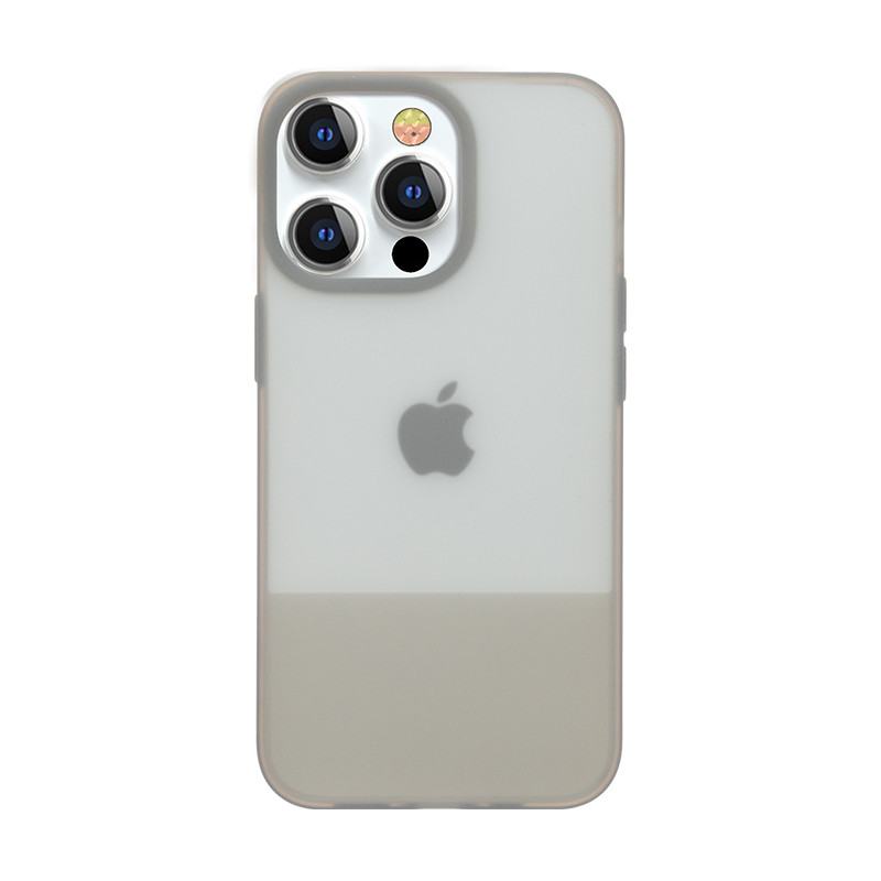 Kryt Kingxbar PLAIN Series pro iPhone 13 - šedá