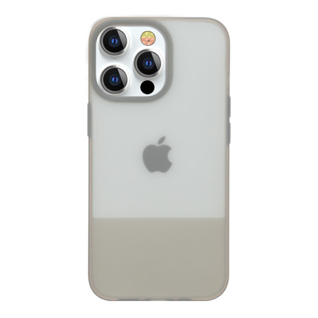Kryt Kingxbar PLAIN SERIES iPhone 13 Pro - šedý