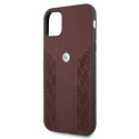 Kryt BMW CURVE PERFORATE iPhone 11 / XR - červený