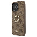 Kryt Guess GUHCP13L4GMRBR pro iPhone 13 Pro / 13 – hnědá