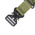 AG PREMIUM Tactical opasek 94-108cm s ocelovou rychloupínací přezkou, khaki zelený