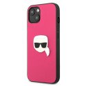 Kryt Karl Lagerfeld IKONIK KARL iPhone 13 mini - růžová