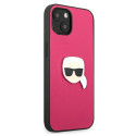 Kryt Karl Lagerfeld IKONIK KARL iPhone 13 mini - růžová