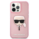Kryt Karl Lagerfeld CHOUPETTE HEAD Glitter pro iPhone 13 Pro Max - rů