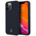 Kryt Mercedes Silicone Line pro iPhone 13 Pro / 13 6,1" – navy