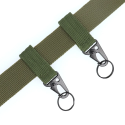 AG PREMIUM Tactical opasek 94-108cm s ocelovou rychloupínací přezkou, khaki zelený