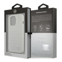 Kryt Mercedes Stars Pattern iPhone 13 Pro / 13 – bílý