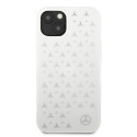 Kryt Mercedes Silver Stars pro iPhone 13 - bílá