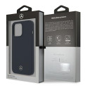 Kryt Mercedes Silicone Line pro iPhone 13 Pro / 13 6,1" – navy