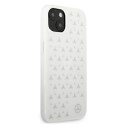 Kryt Mercedes Silver Stars pro iPhone 13 - bílá