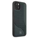Pouzdro Mercedes Perforated Area pro iPhone 13 mini - námořnicky mod