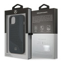 Pouzdro Mercedes Perforated Area pro iPhone 13 mini - námořnicky mod