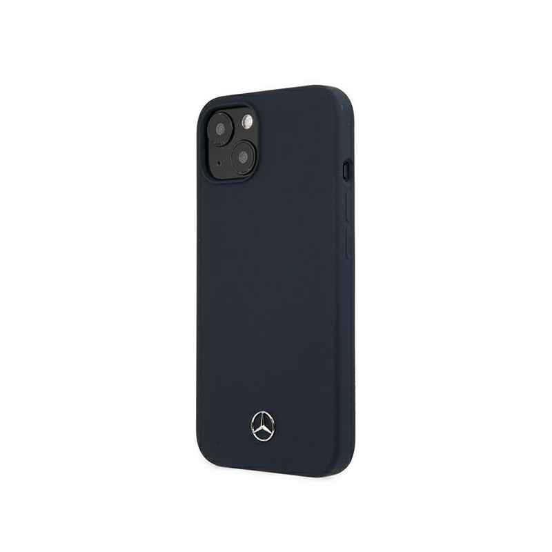 Kryt Mercedes Silicone Line pro iPhone 13 mini - námořnická modř