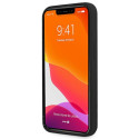 Kryt BMW Silicone Signature pro iPhone 13 – černý