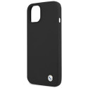 Kryt BMW SILICONE SIGNATURE iPhone 13 mini - černý