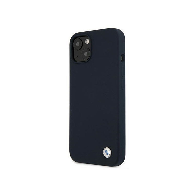 Kryt BMW Silicone Signature pro iPhone 13 mini - tmavě modrý