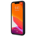 Kryt BMW Silicone Signature pro iPhone 13 mini – navy blue