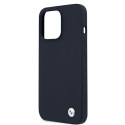 Kryt BMW Silicone Signature iPhone 13 Pro Max - navy blue