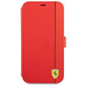 Kryt Ferrari On Track - Stripe pro iPhone 13 mini červená