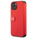 Kryt Ferrari On Track - Stripe pro iPhone 13 mini červená