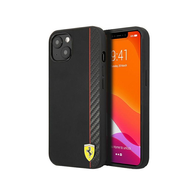 Kryt Ferrari FESAXHCP13SBK pro iPhone 13 mini - black/black
