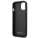 Kryt Mercedes Leather Stars iPhone 13 mini - červená
