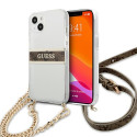 Kryt Guess GUHCP13SKC4GBGO iPhone 13 mini - transparent