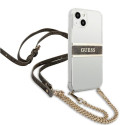 Kryt Guess GUHCP13SKC4GBGO iPhone 13 mini - transparent