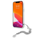Kryt Guess PEONY pro iPhone 13 mini – stříbrná