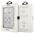 Kryt Guess PEONY pro iPhone 13 mini – stříbrná