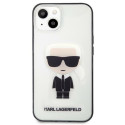 Kryt Karl Lagerfeld IKONIK Karl iPhone 13 mini transparentní