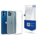 Kryt 3mk CLEAR CASE pro iPhone 12/12 Pro - transparentní