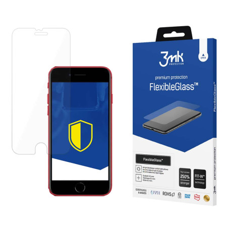 3mk FLEXIBLEGLASS™ ochranné sklo pro iPhone SE 2022