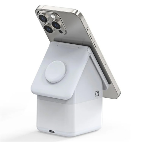 Duzzona W20 4v1 indukční nabíječka pro iPhone/AirPods/Apple Watch