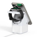 Duzzona W20 4v1 indukční nabíječka pro iPhone/AirPods/Apple Watch