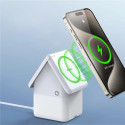 Duzzona W20 4v1 indukční nabíječka pro iPhone/AirPods/Apple Watch