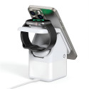 Duzzona W20 4v1 indukční nabíječka pro iPhone/AirPods/Apple Watch